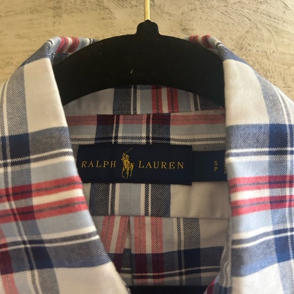 Ralph Lauren Button down plaid - Picture 3 of 5